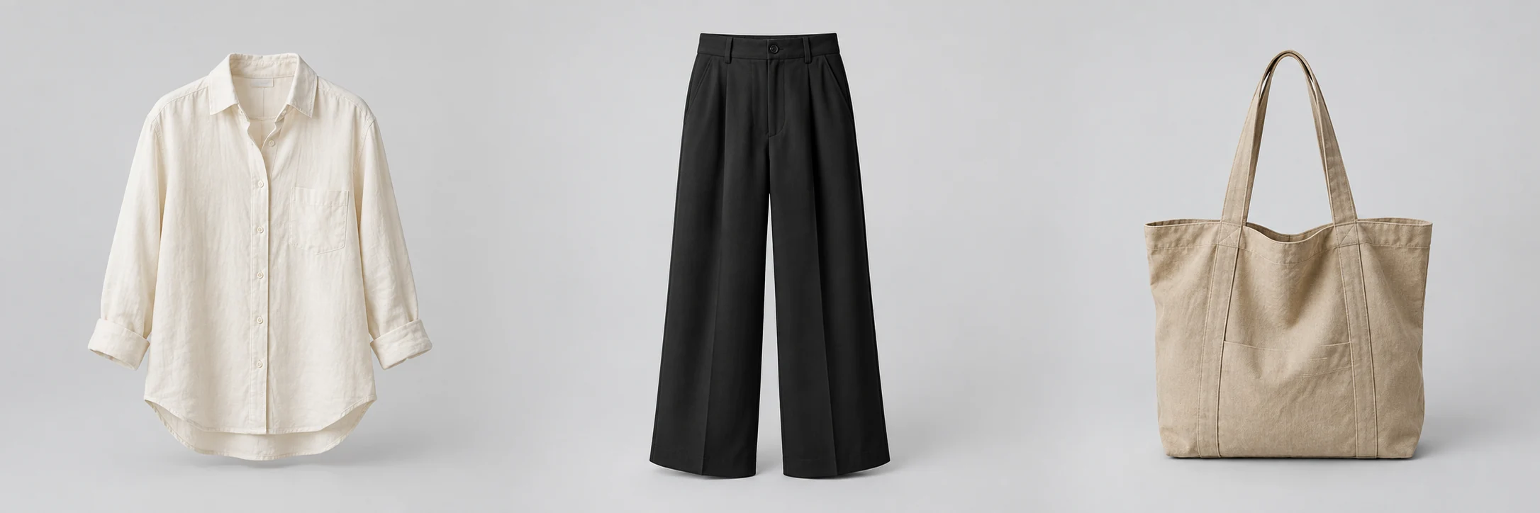 Chemise ivoire à manches longues